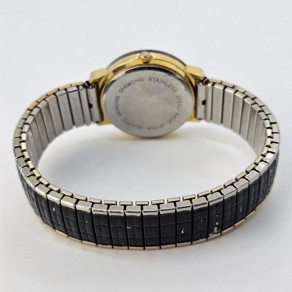 Manhattan by Croton Diamond Women's Watch Black Dial 7